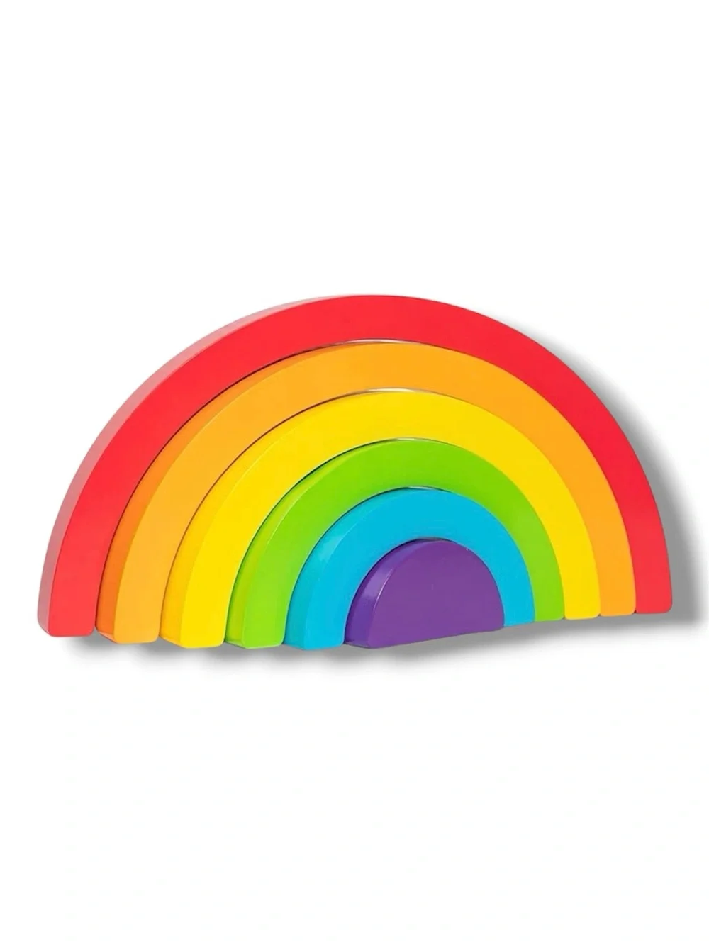 Melissa & Doug Blue's Clues & You! Wooden Rainbow Stacking Puzzle - NWT